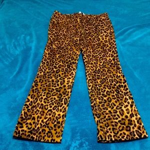 Jones New York Leopard print jeans